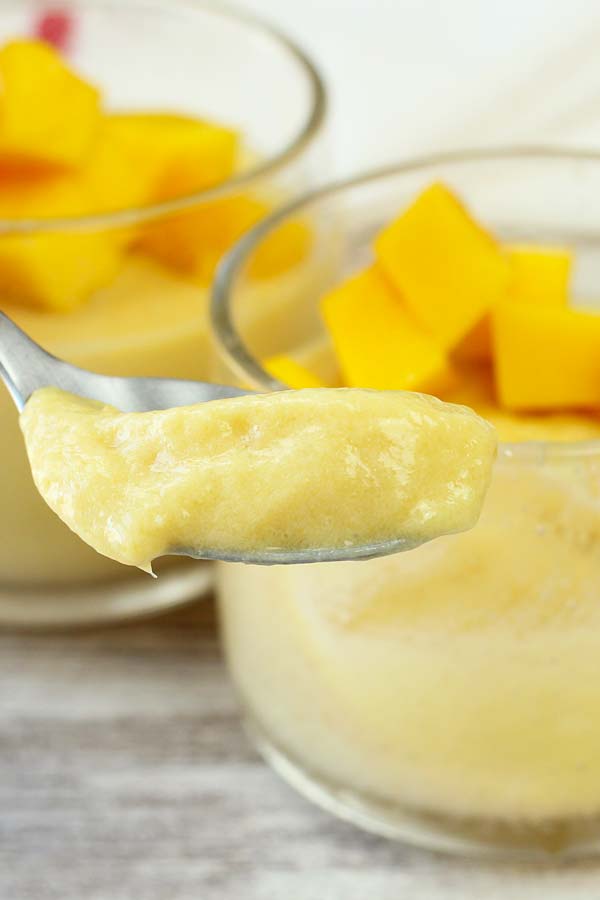 mango mousse