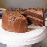 Healthy Zucchini Chocolate Cake