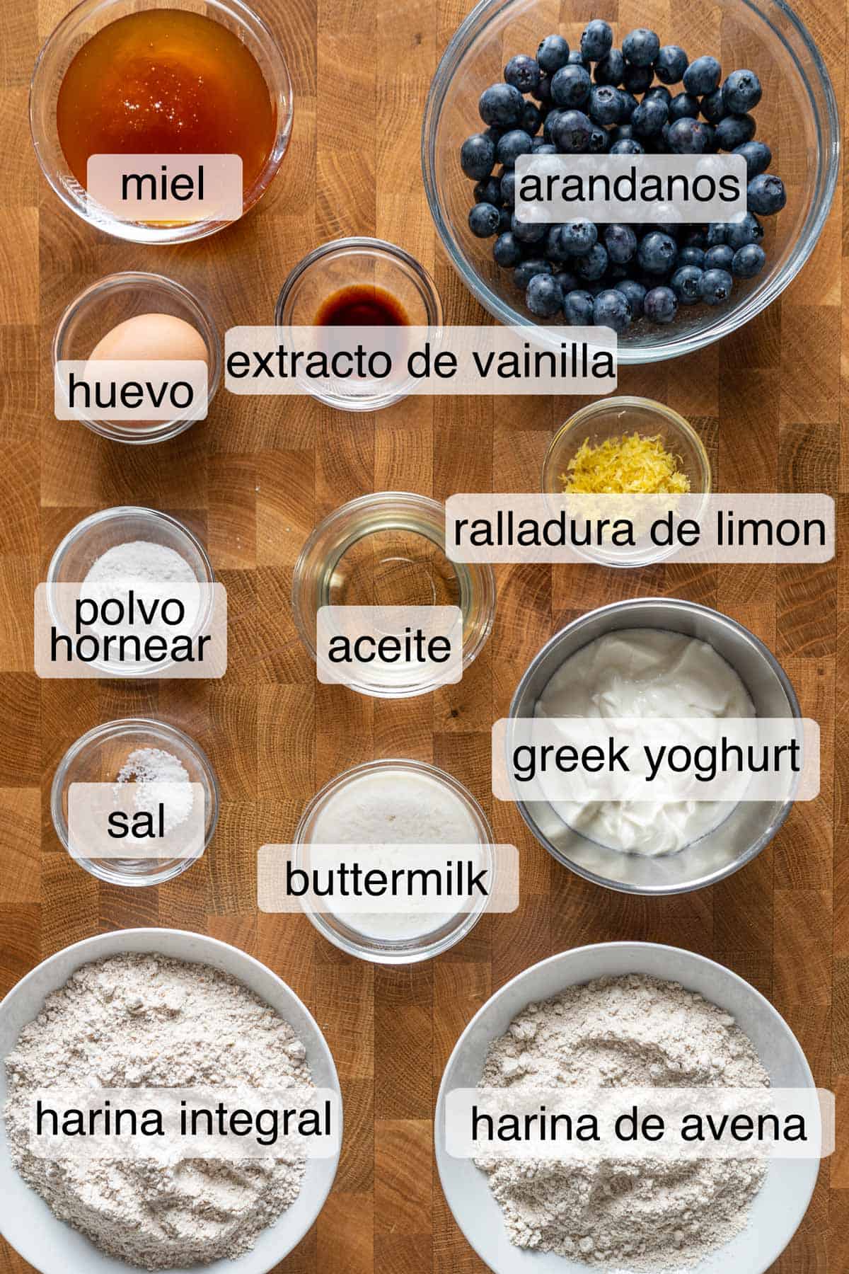 ingredientes en un plato.